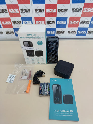 Timbre Inalámbrico con Cámara WiFi, 2K HD XTU